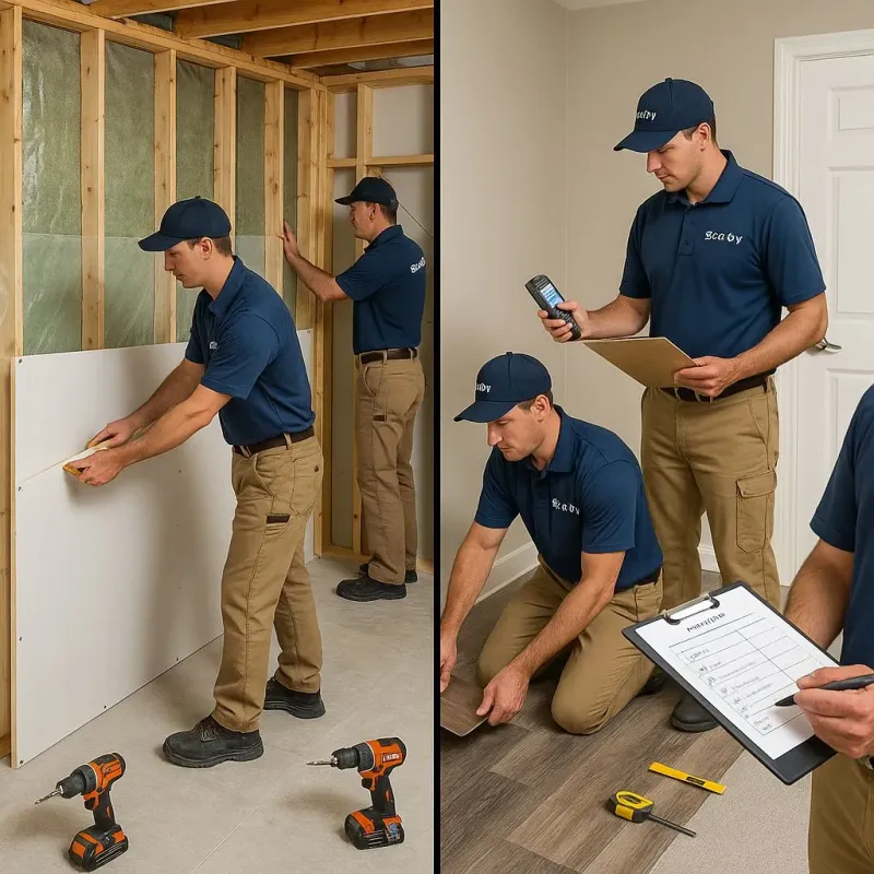 Repairs and Reconstruction process in Brown County, IN